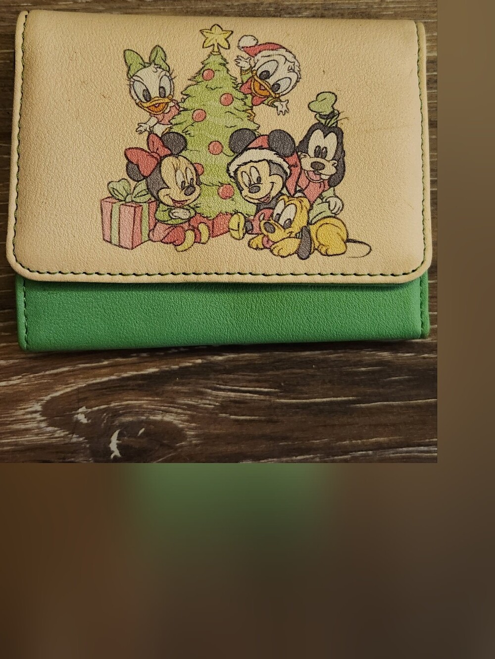 Loungefly Disney Holiday Mickey & Friends Trifold Wallet